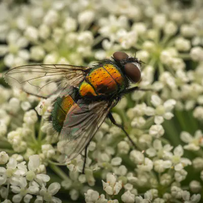 Common European Greenbottle Fly