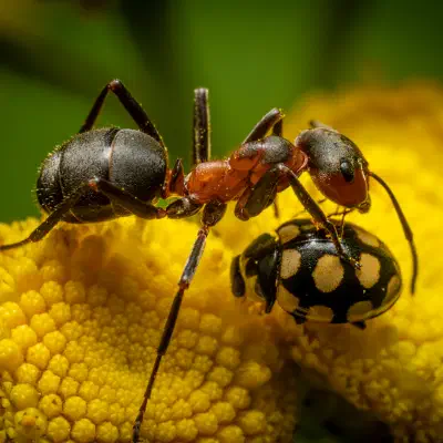 Black-backed meadow ant